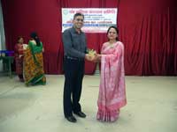 conducted cardiac health check up camp in Ordnance factory Muradnagar on 6th Mar. 110 patients checked up.
