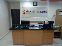 Max MedCentre, Opp. Petrol Pump, RDC, Raj Nagar.
